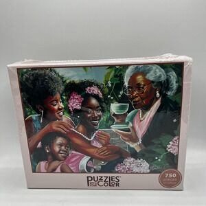 Generational 750-piece Jigsaw Puzzle Artist Ija Charles Puzzles of Color 20x27